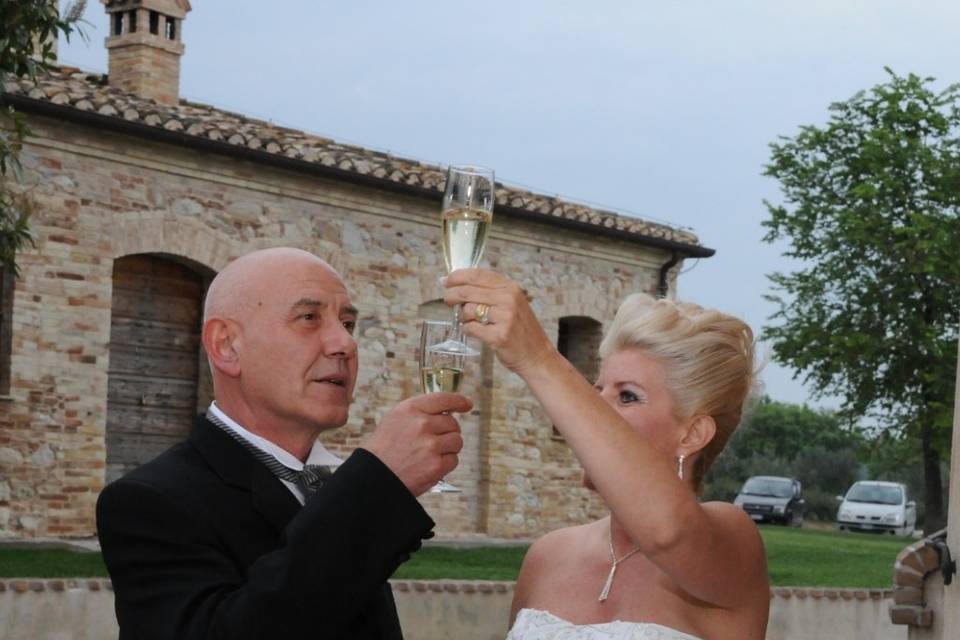 Brindis de novios