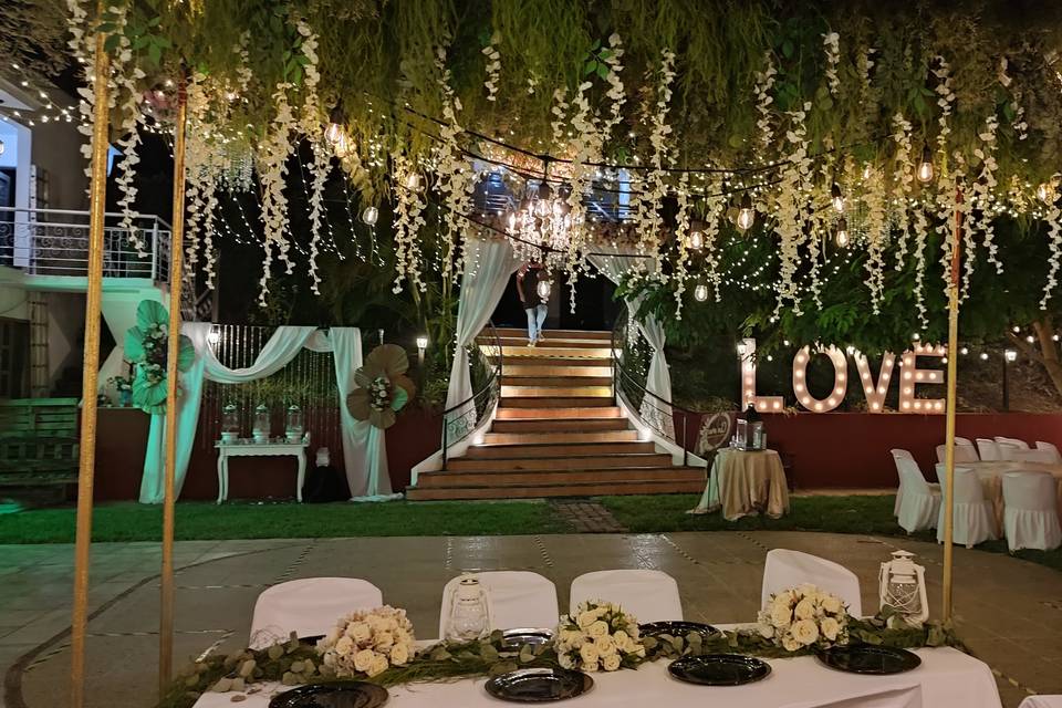 Jardín de eventos