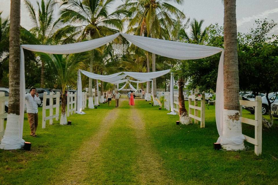 Boda en la playa