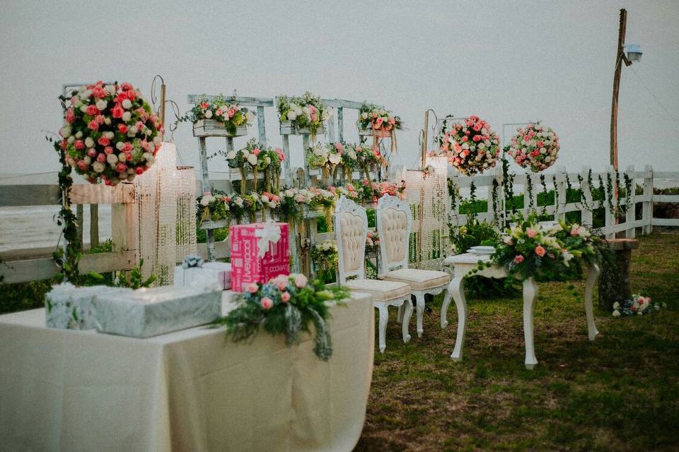 Boda en la playa