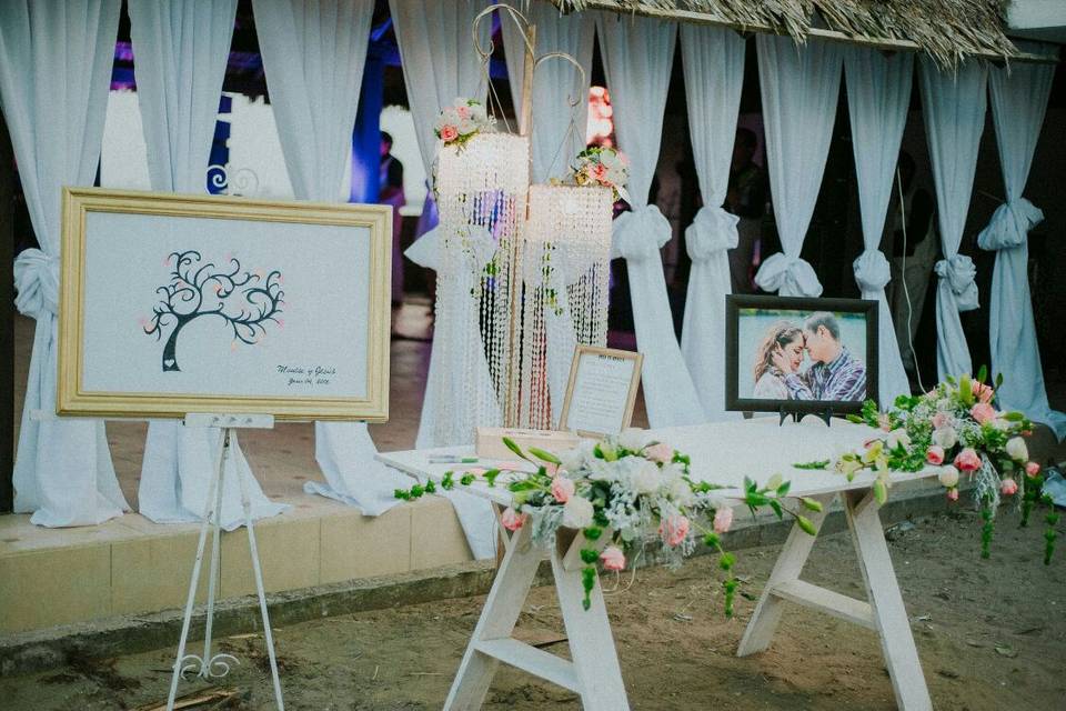 Boda en la playa