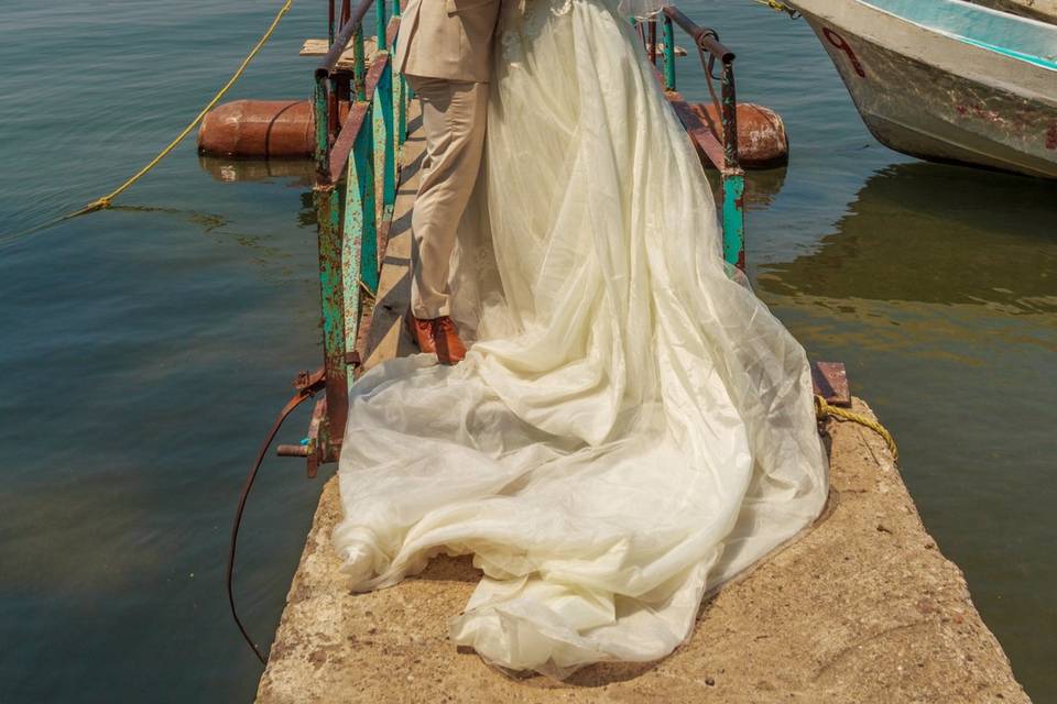 Trash the dress