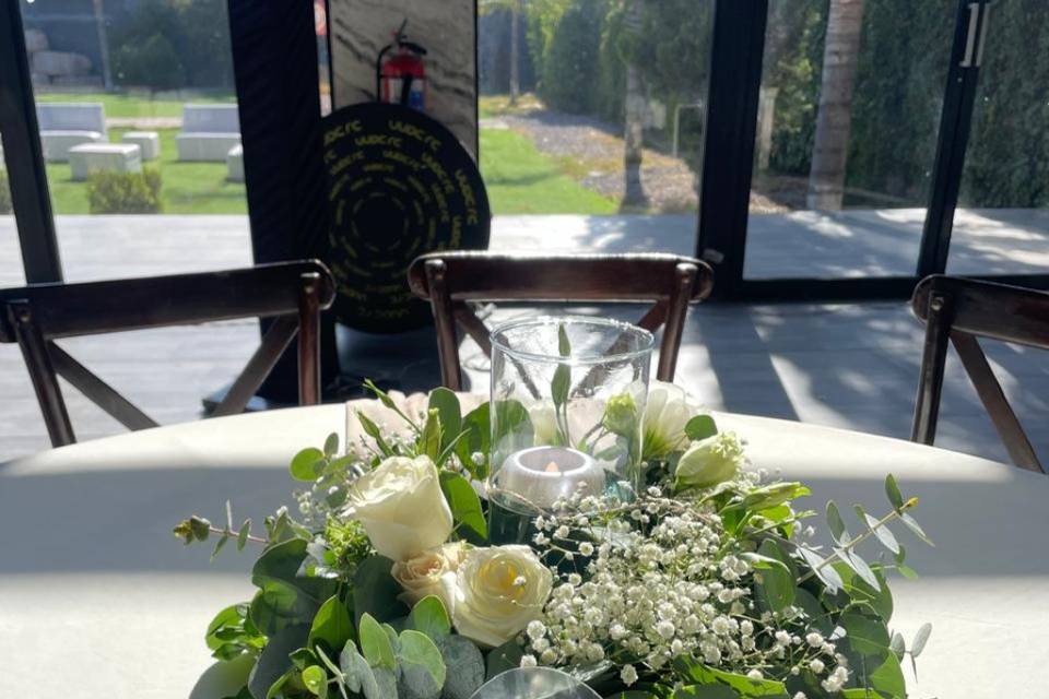 Centro de mesa boda