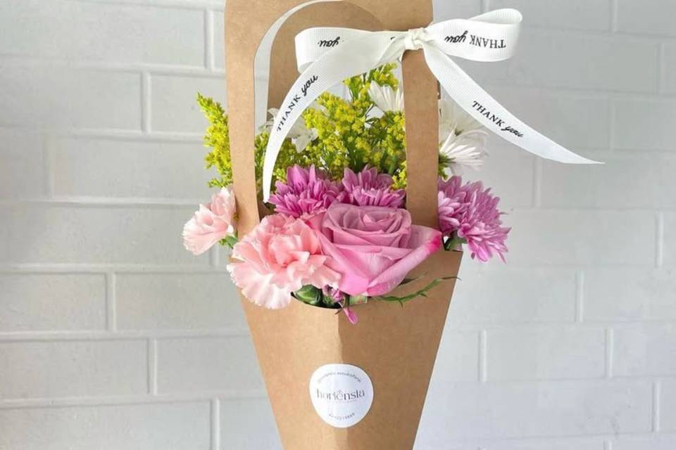Canastilla floral