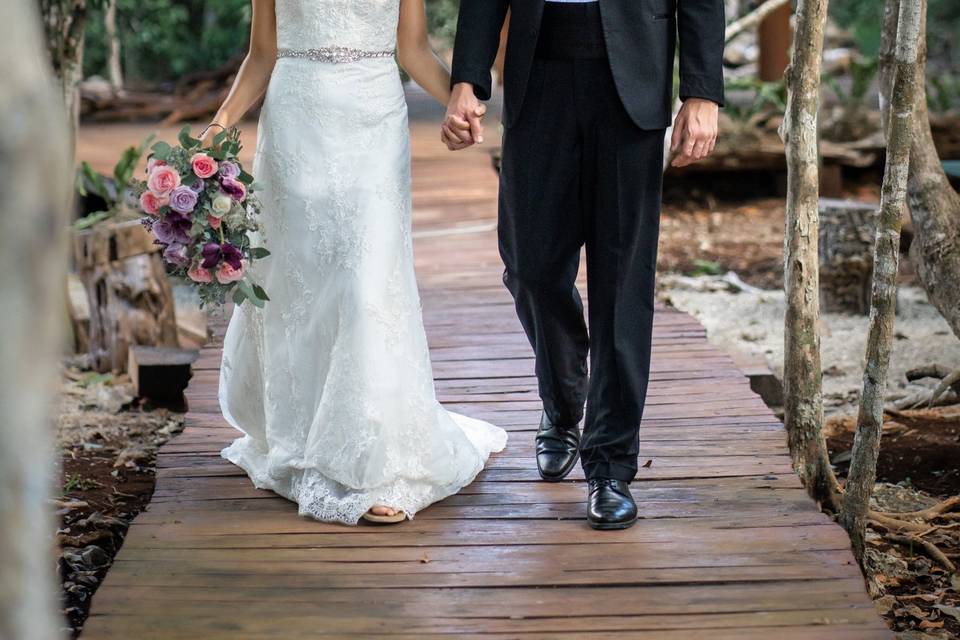 Groom and Bride