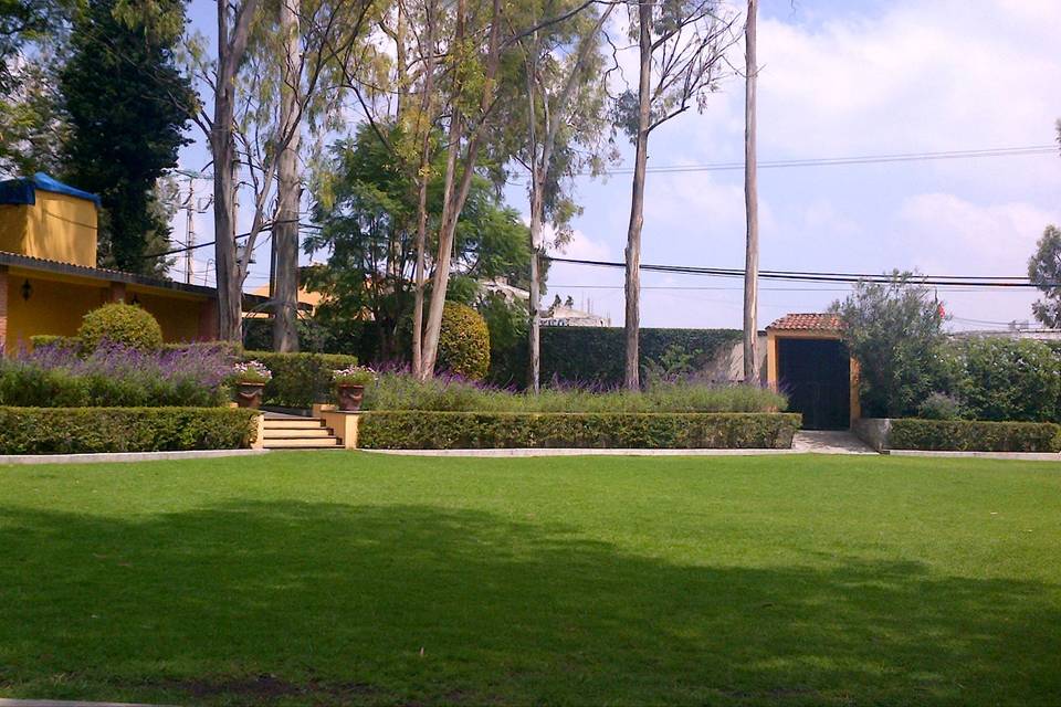 El jardín