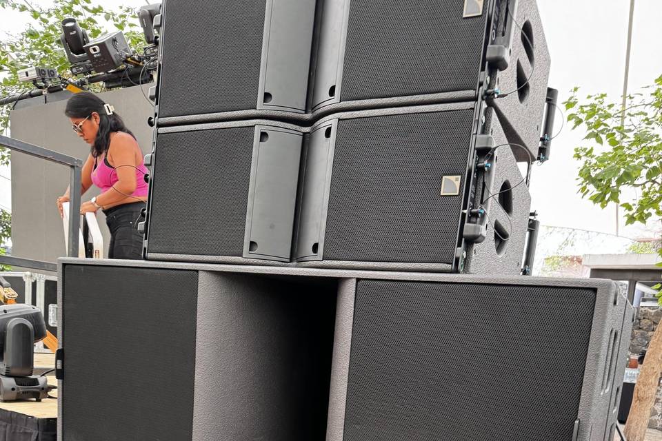 Audio line array