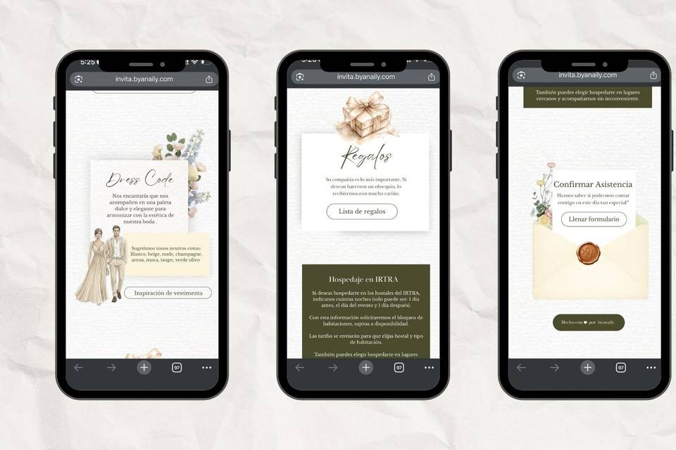 Confirmación de asistencia