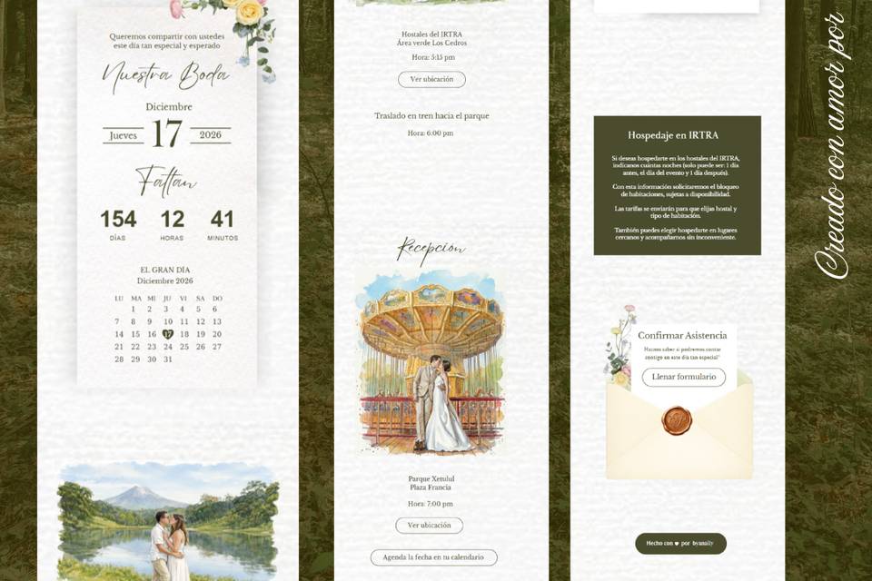 Invitación de Bodas