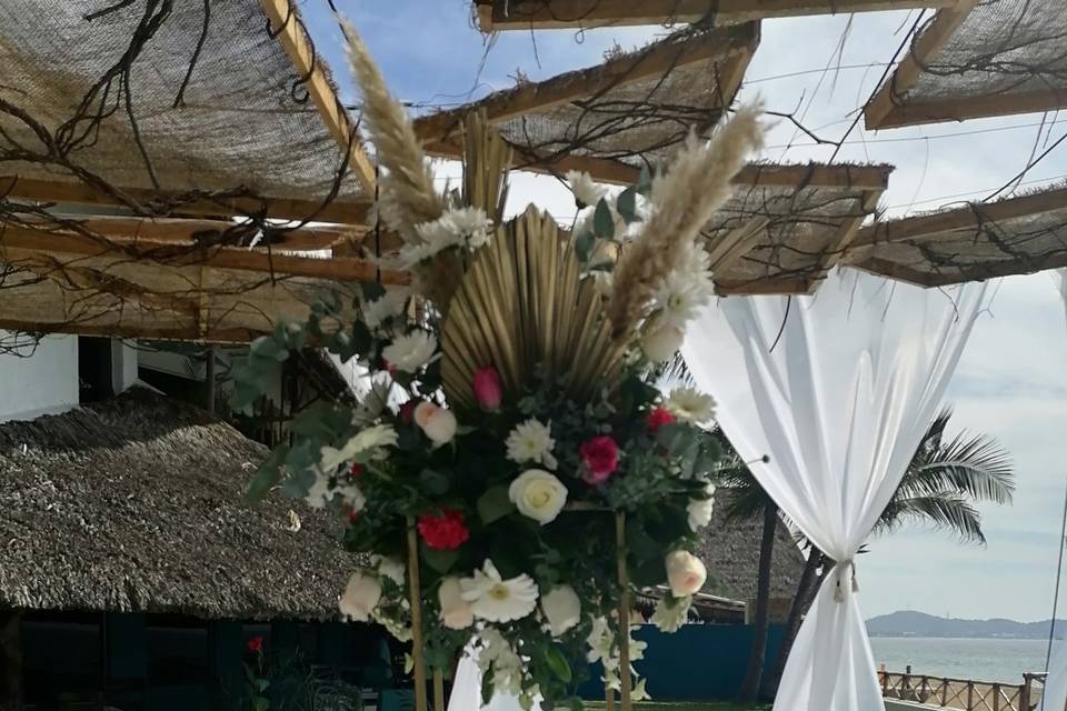 Decoración para banquete