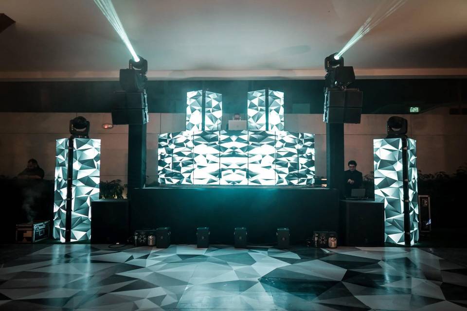 Montaje con pantalla