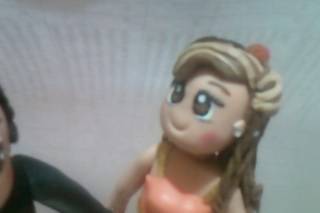 Novia con luces