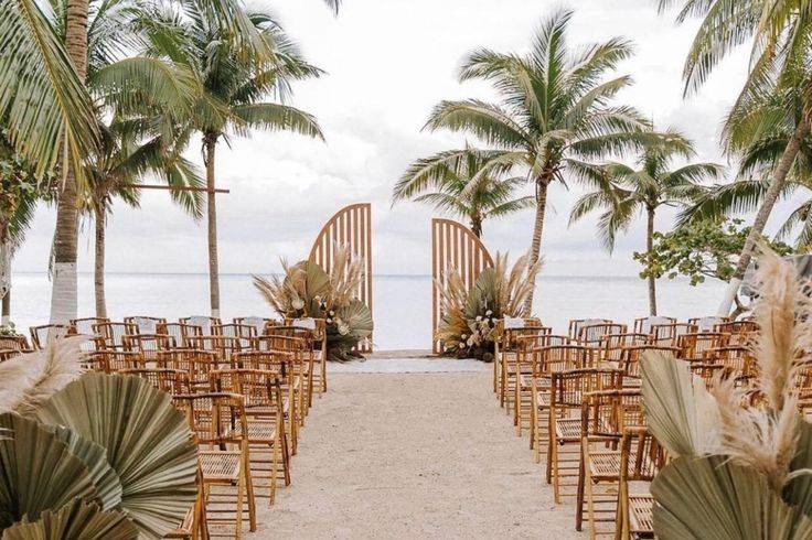 Ceremonia en la playa
