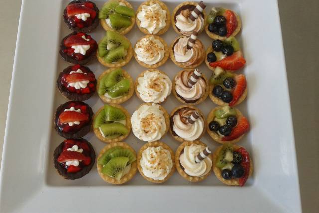 Canapés dulces