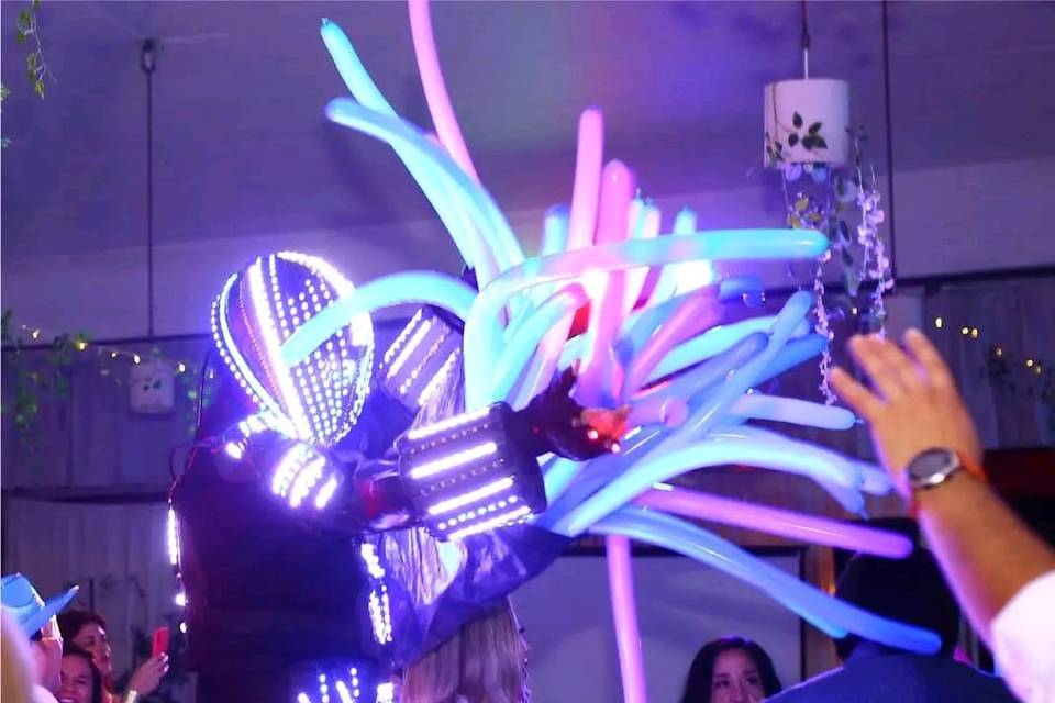 Robot Led para animación