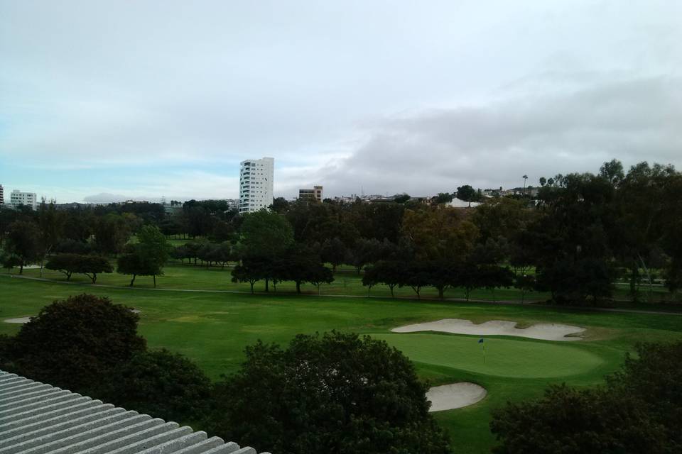 Vista de la alberca