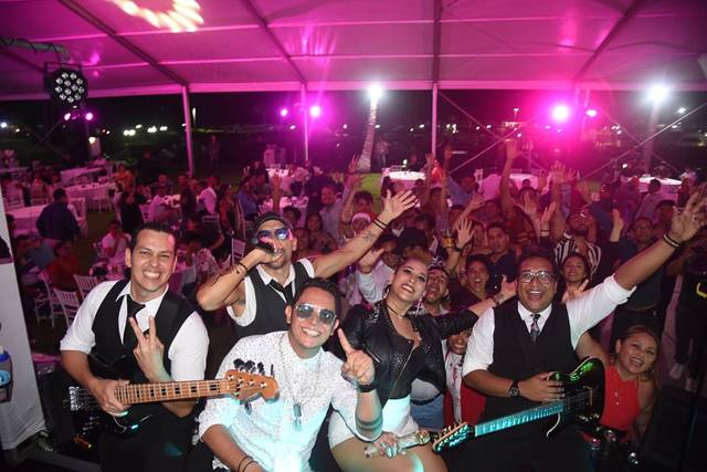 Grupo en concierto