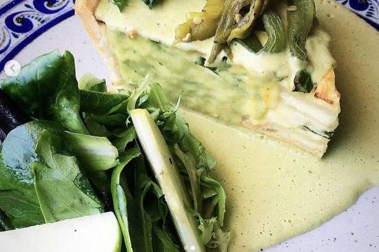 Quiche de espinacas