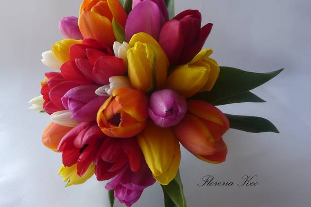 Ramo de novia Keo tulip