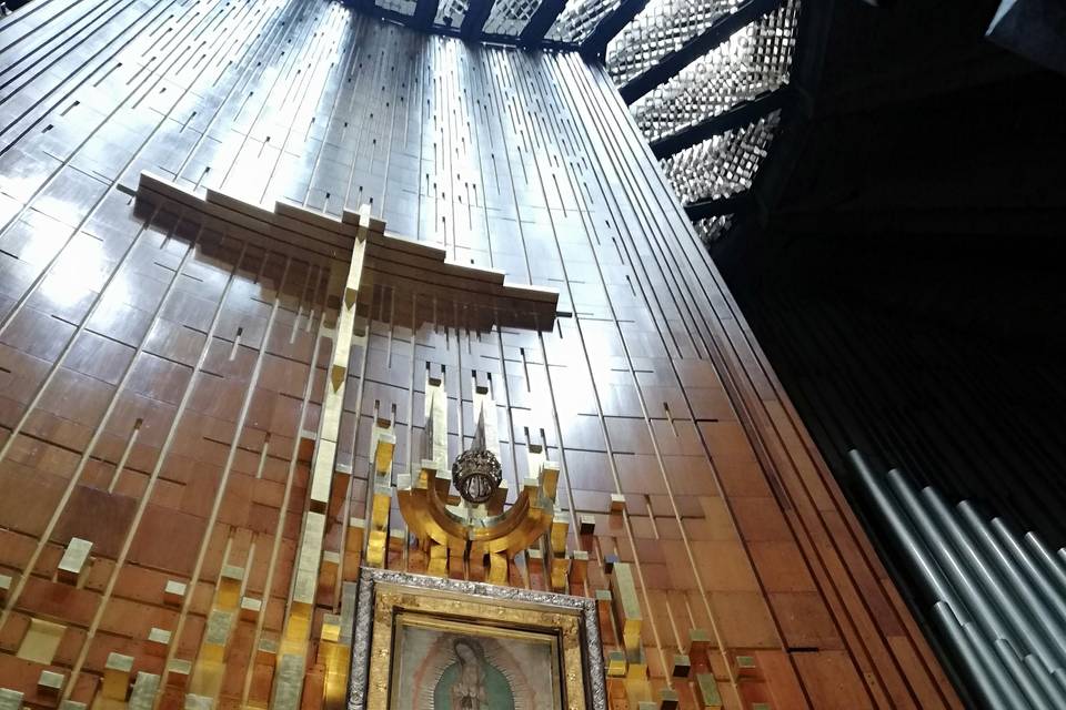 En la Basílica de Guadalupe