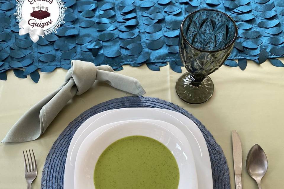 Banquete crema brócoli