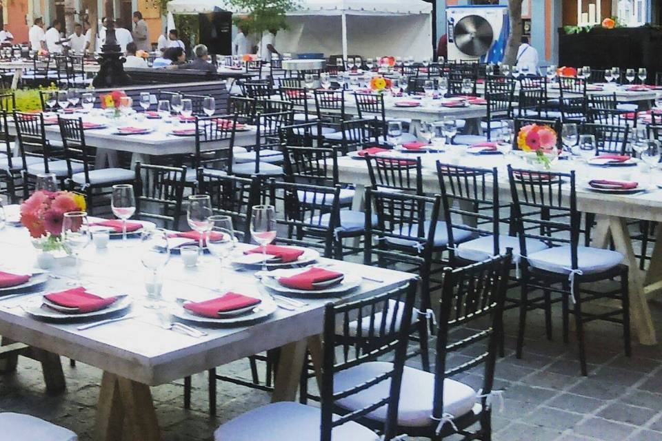 Eventos en plazuelas