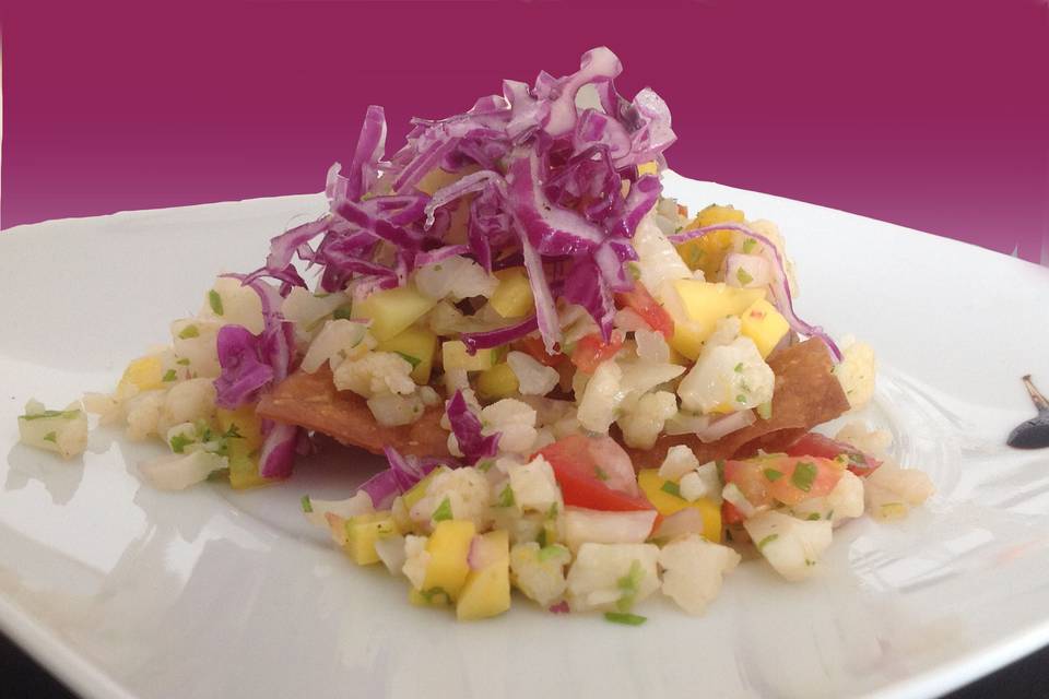 Ceviche de vegetales