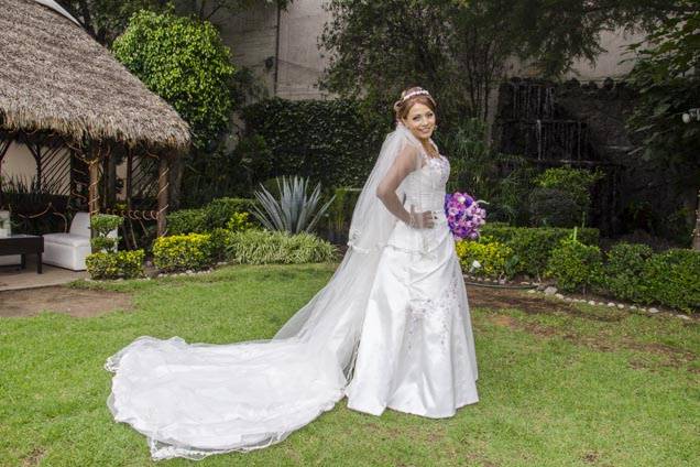 Novia vestido