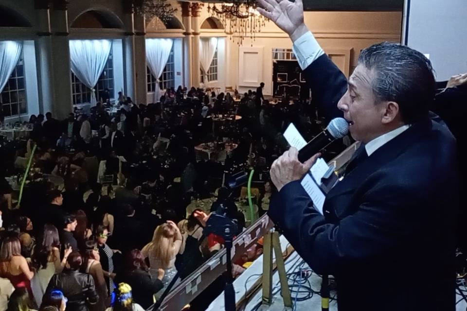 Evento corporativo navideño