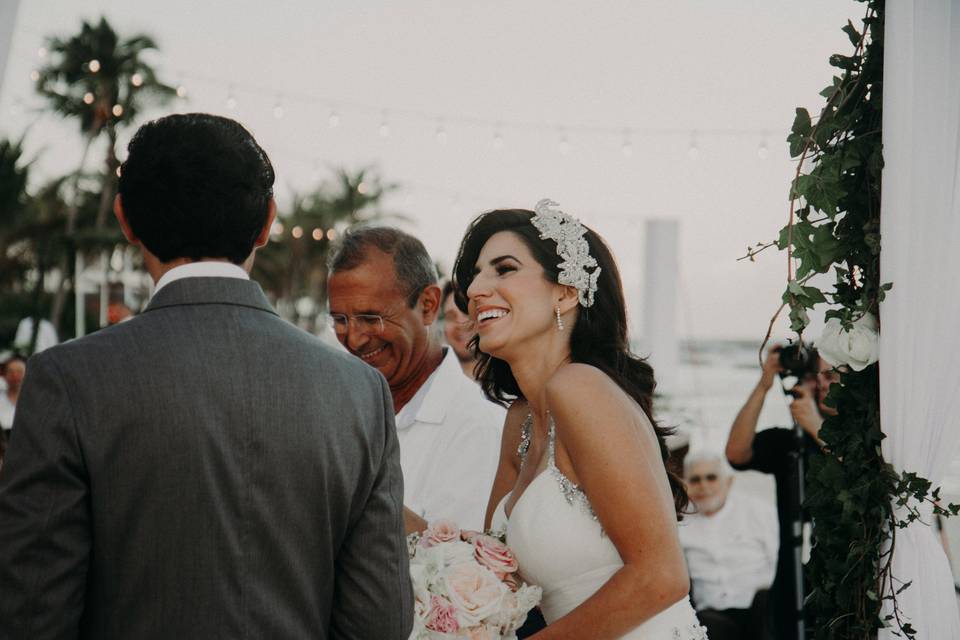 Boda en playa del carmen