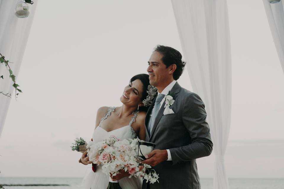 Boda en playa del carmen