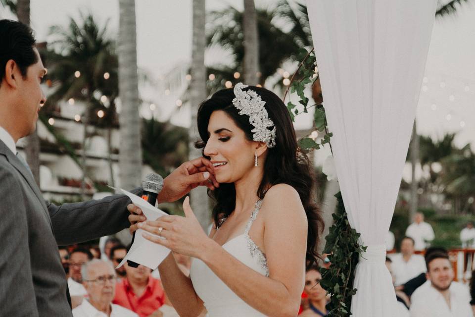 Boda en playa del carmen