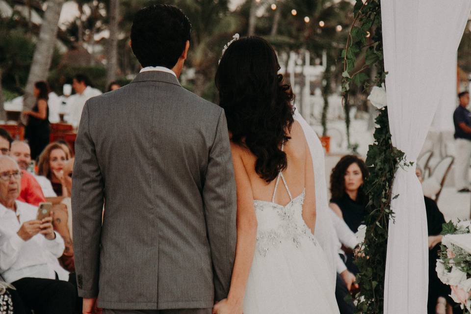 Boda en playa del carmen