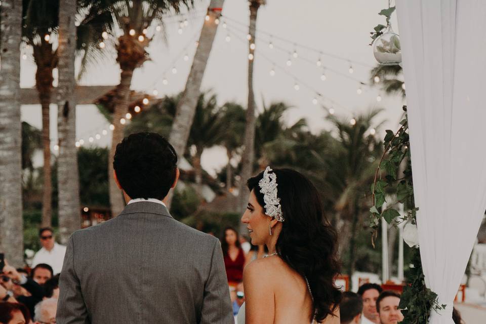 Boda en playa del carmen