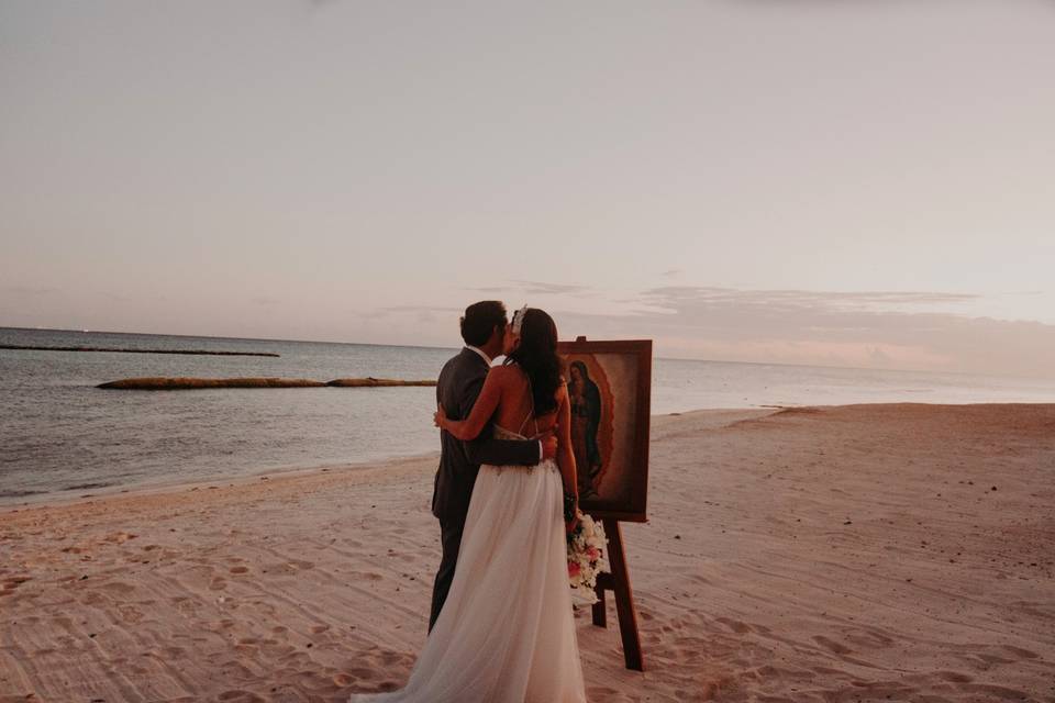 Boda en playa del carmen