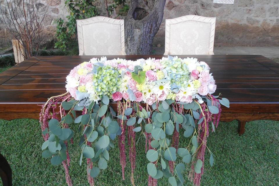 Mesa de novios