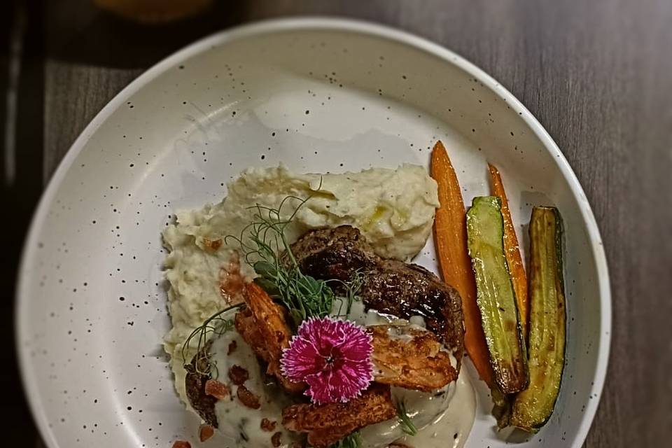 Filete c camarones