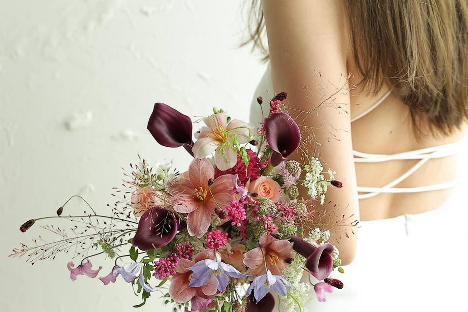 Ramo de novia estilo coreano