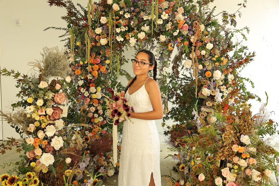 Arco Floral Orgánico