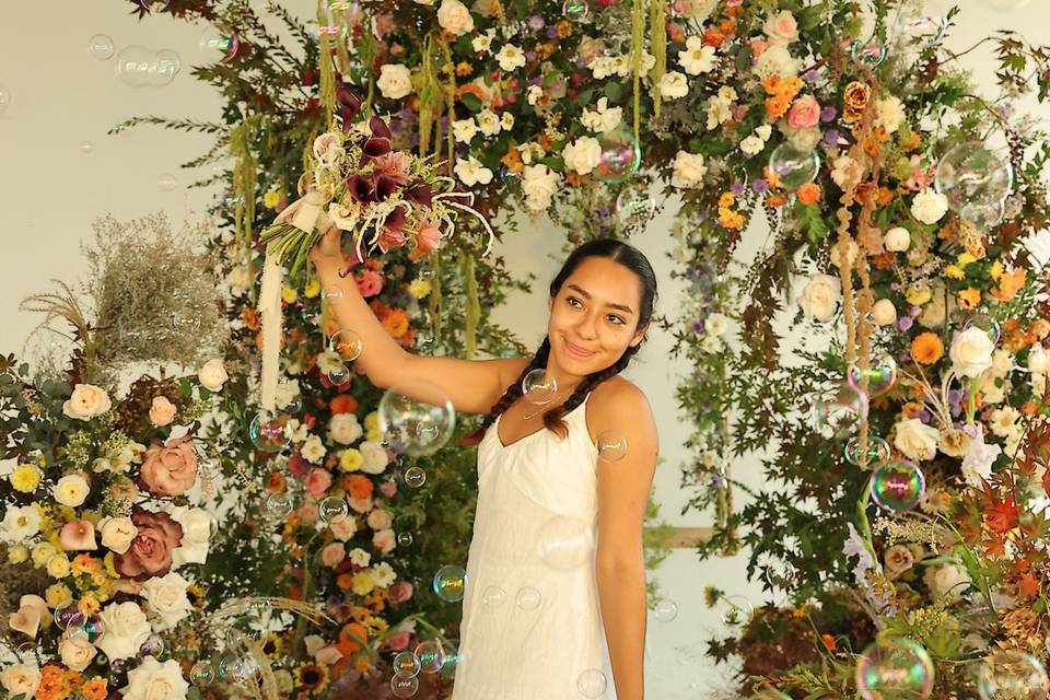 Arco Floral Orgánico