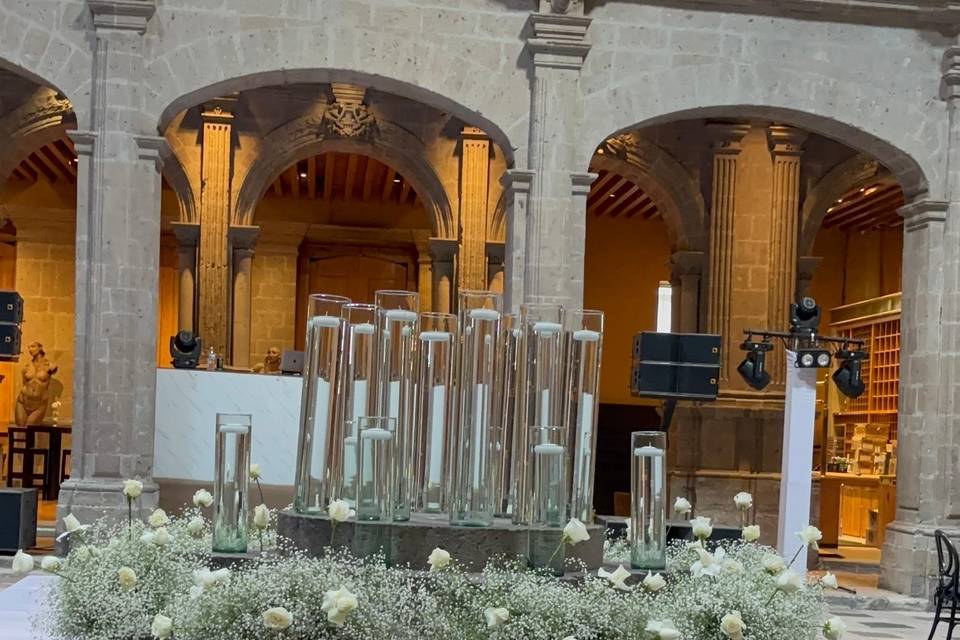 Decoración de fuente