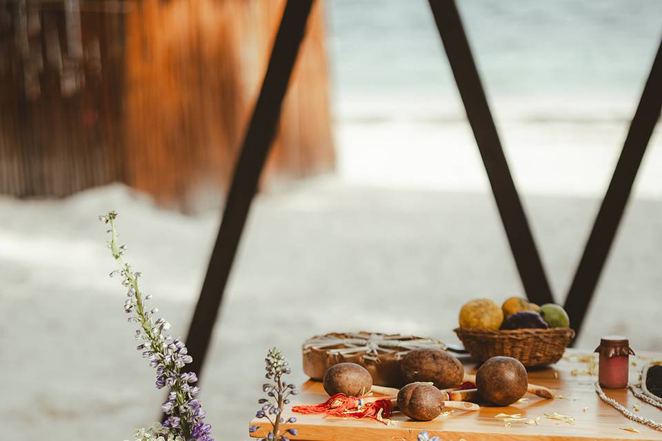 Arreglo de piso para gazebo