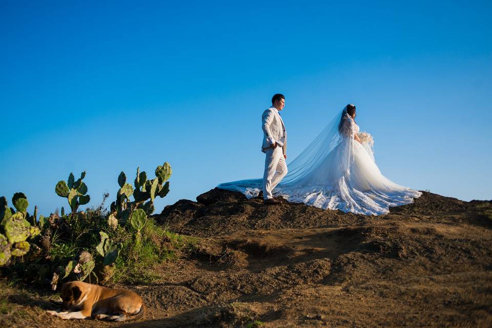 Trash the dress boda