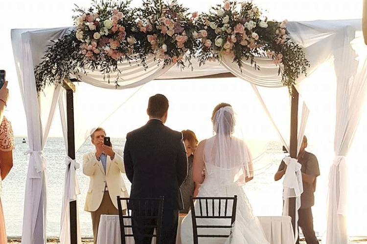 Boda en playa