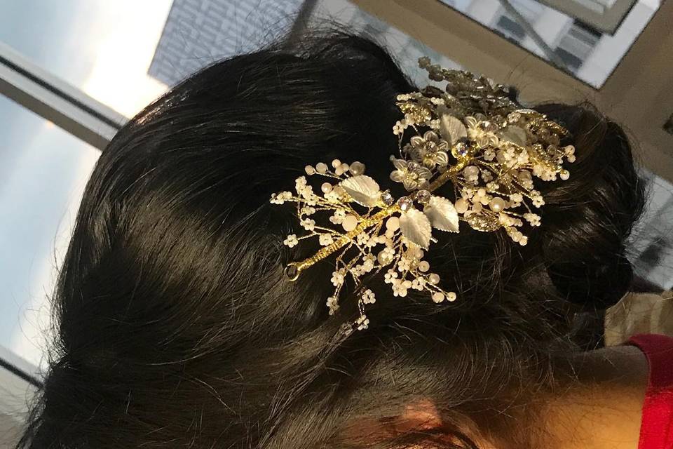 Peinado para la novia