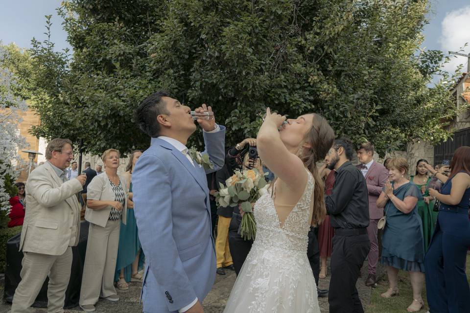 Novios Jardin