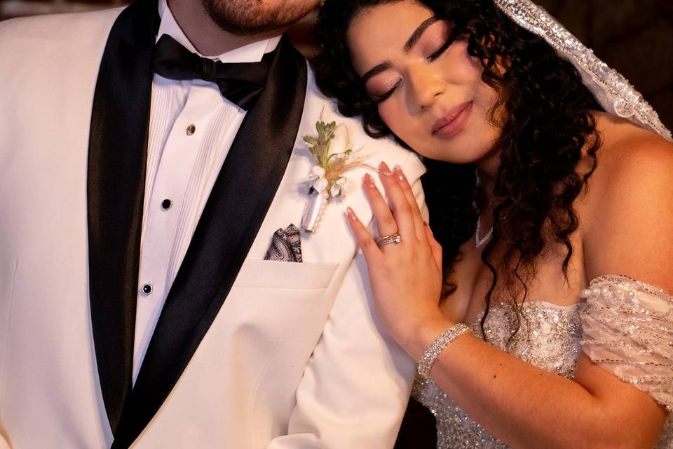 Novios en la villa