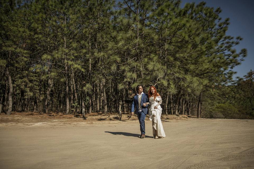Trash the dress