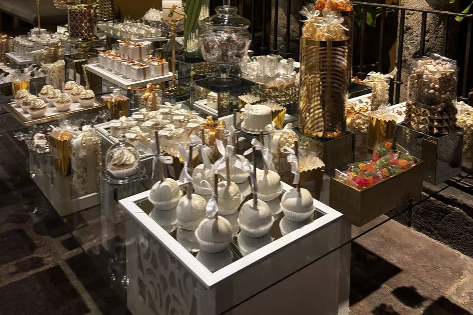Mesa de dulces Club Banqueros