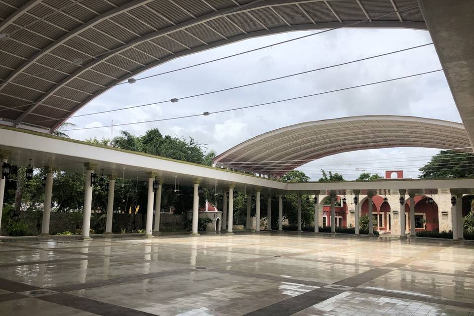 Techo retractil